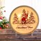 Stony Creek 7.5 Inch Holiday Pre-Lit Accent With Frame Christmas Lighted Glass Accent , Christmas Decor Santa Claus Reindeer Trees